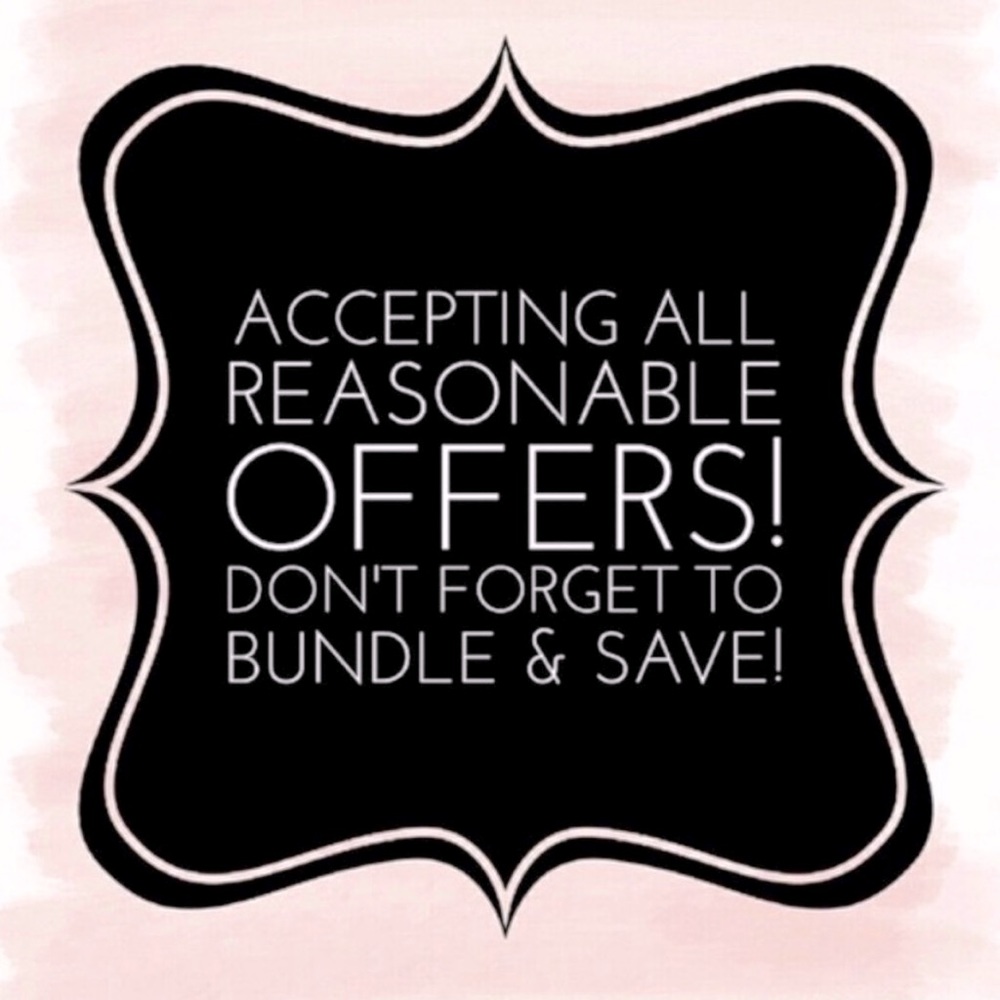 I LOVE offers! All prices are negotiable!!